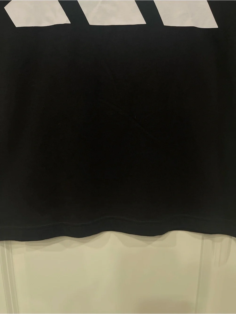Adidas Future Icons 3-Stripes Tee Black / White Size S New with Tags